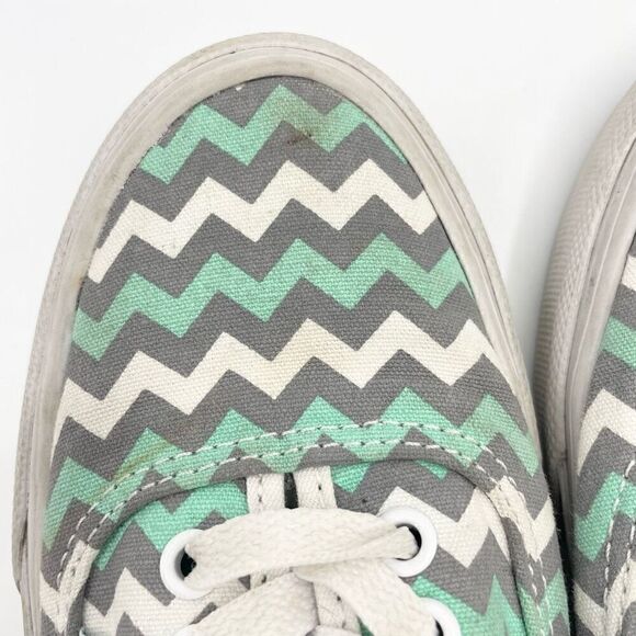 Vans Authentic Gore Skyway ZigZag Green Womens 6 - Picture 10 of 12